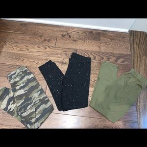 3 pair of girls leggings!!